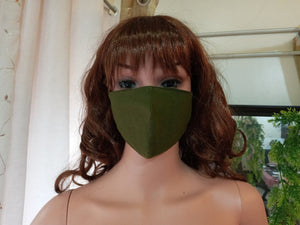 Fash Mask Cotton Plain Set