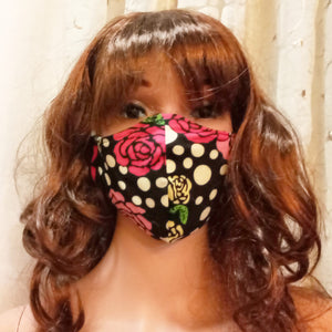 Fash Mask LYNNA SET Cotton Floral