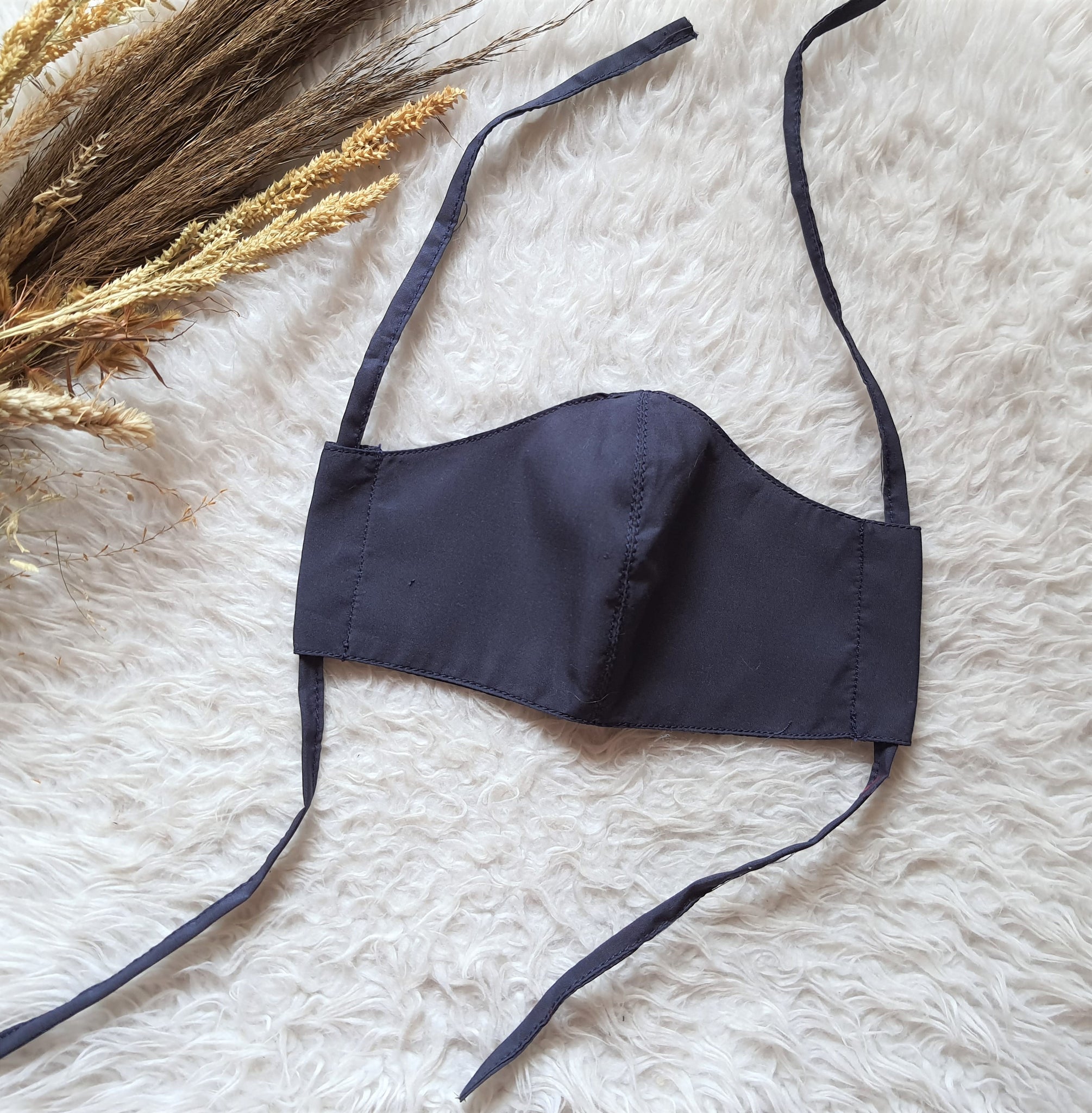 RAZA Microfiber Mask with adjustable ties (with filter pocket)
